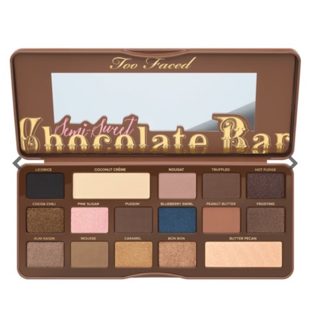 Too faced semi sweet chocolate bar palette